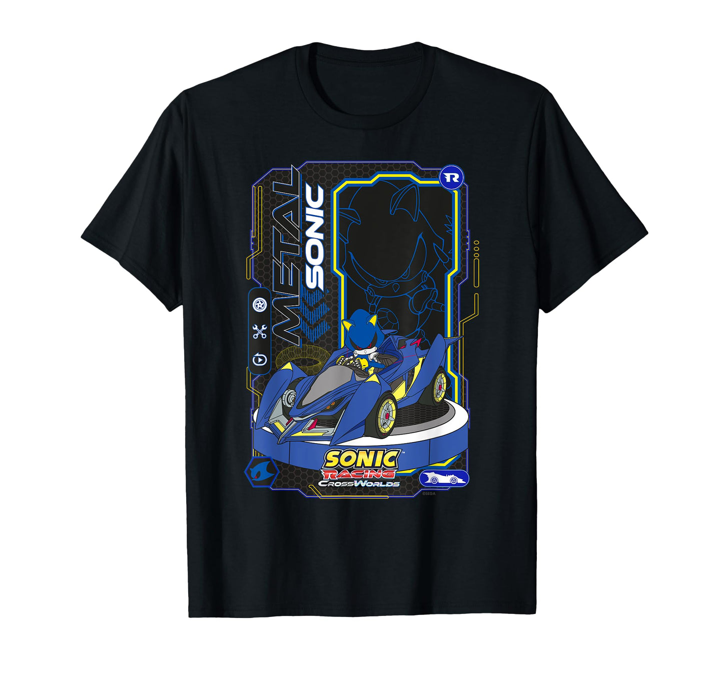 Sonic Racing CrossWorlds - Metal Sonic T-Shirt