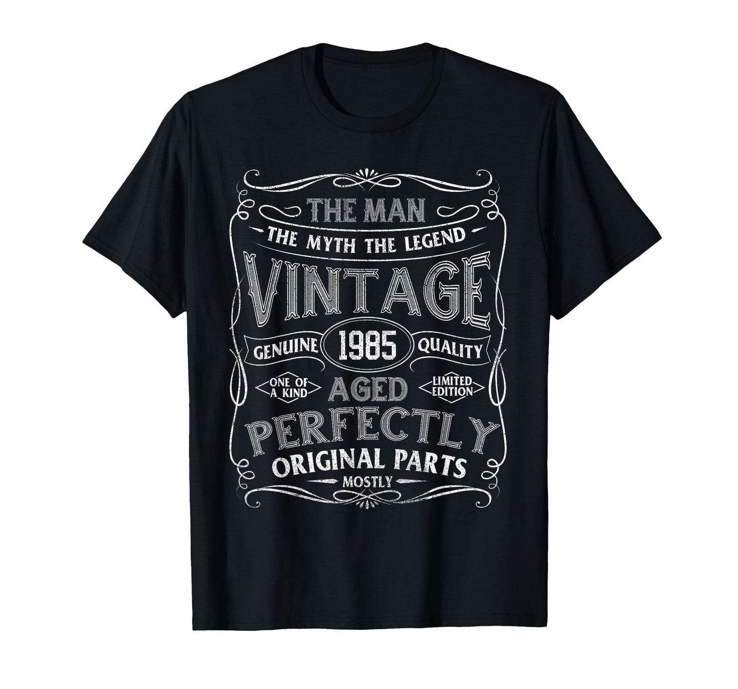 Man Myth Legend Vintage 1985 Year Of Birth Birthday T-Shirt
