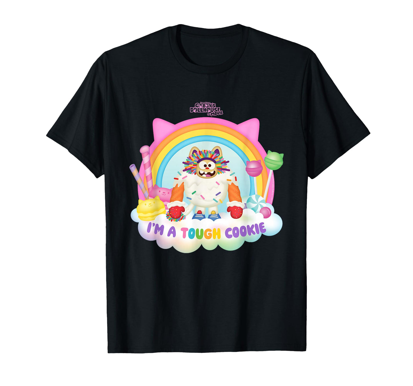 DreamWorks Gabby’s Dollhouse The Movie I’m A Tough Cookie T-Shirt