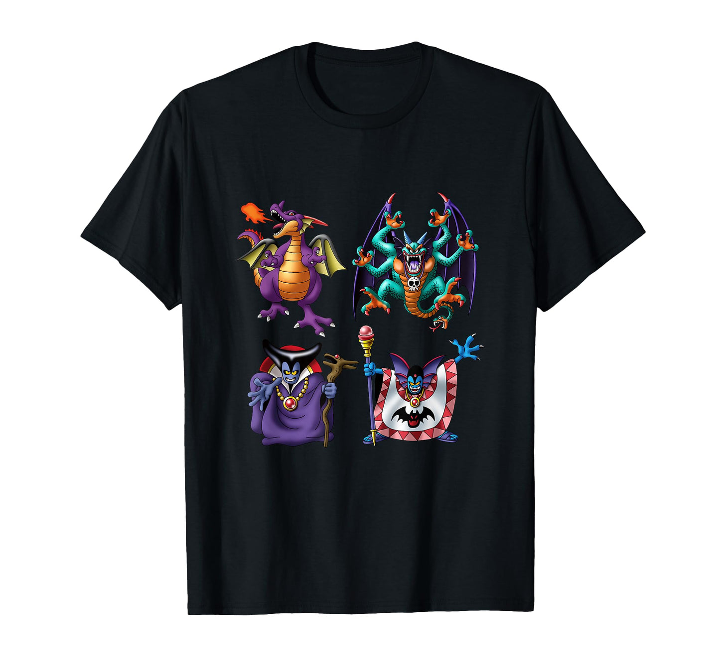 Dragon Quest I & II HD-2D Remake Boss Monsters T-Shirt