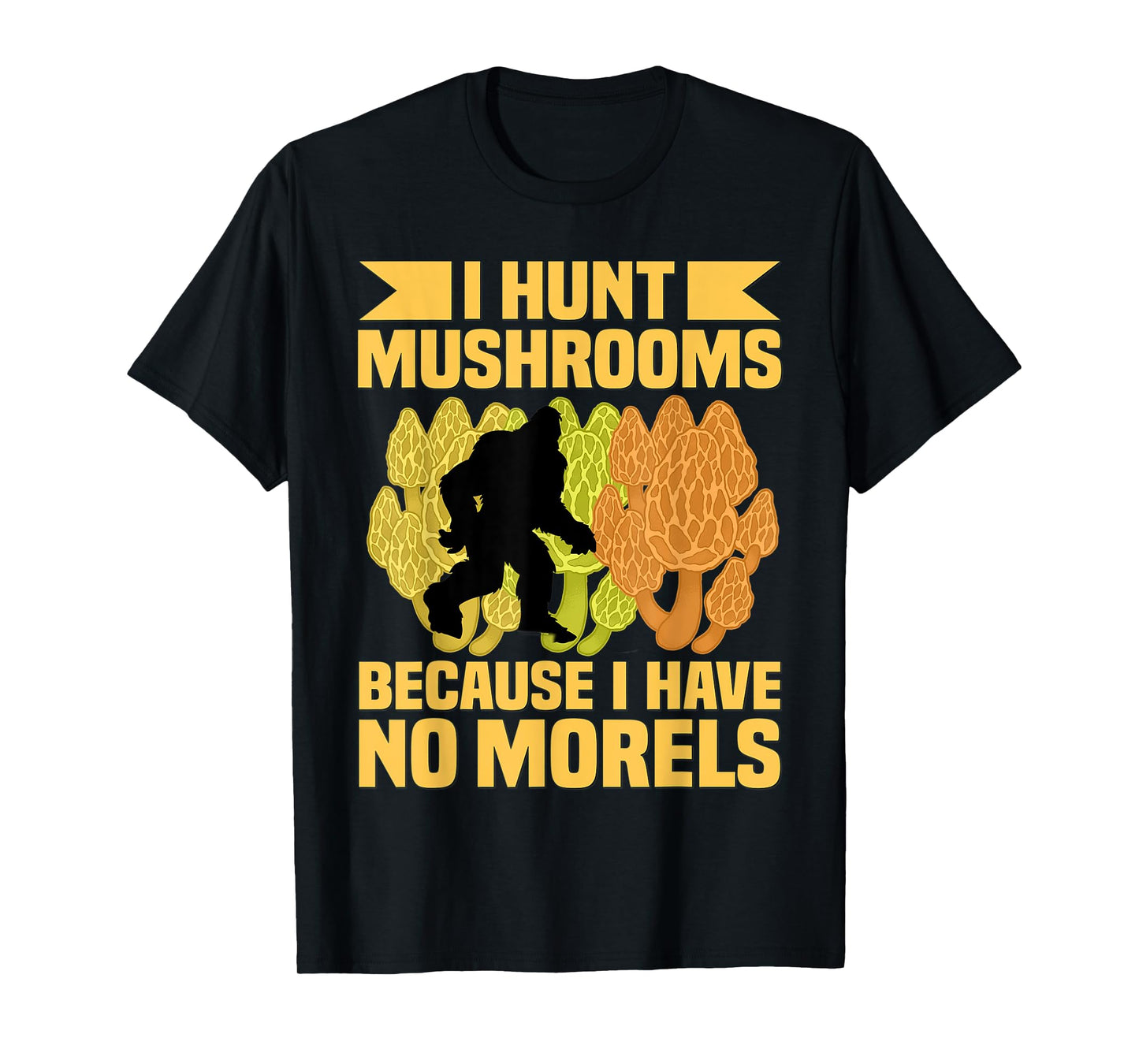 Morel Mushroom Kit Mushroom Hunting Foraging Grow T-Shirt