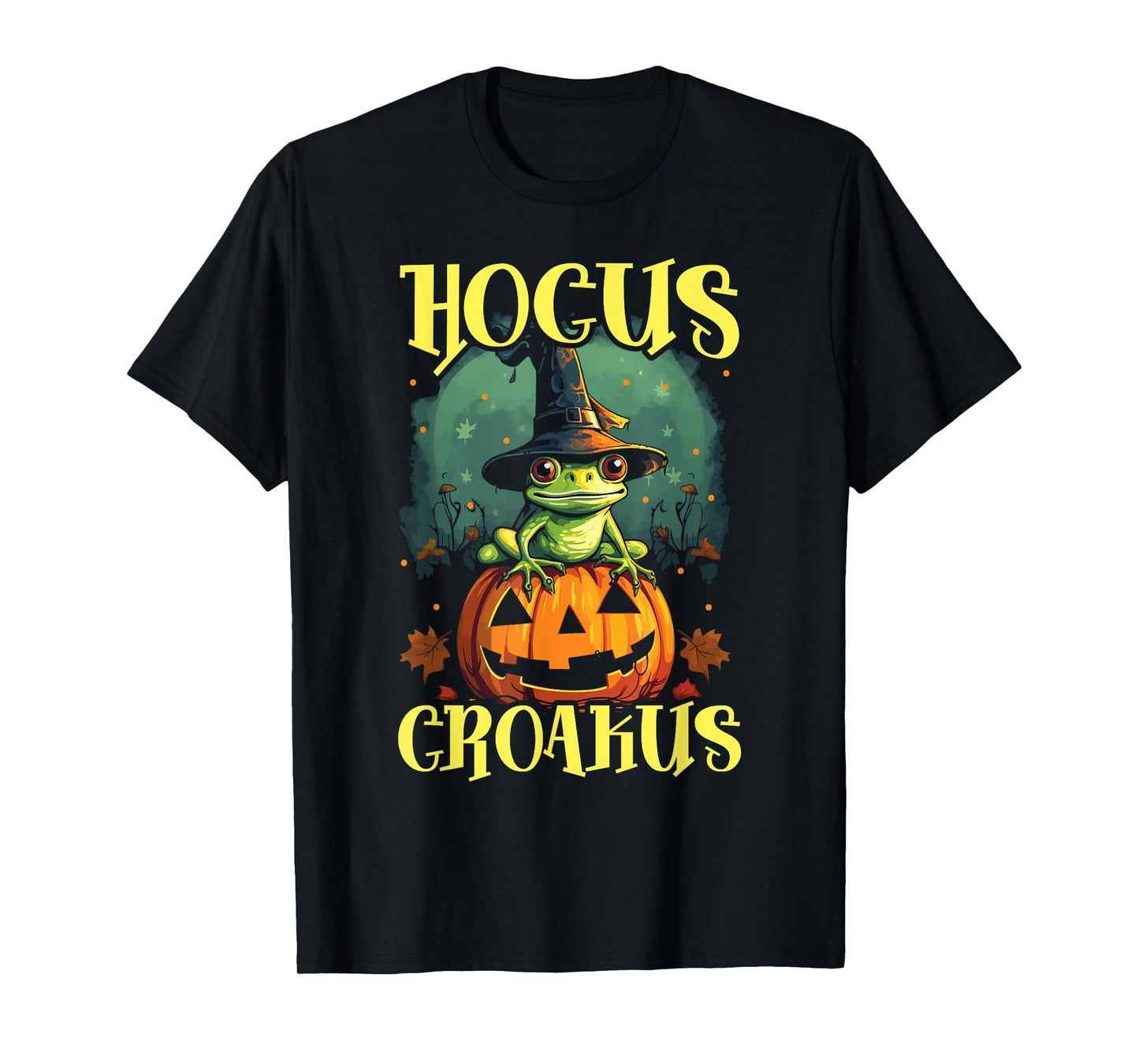 Frog Halloween Scary Toad Trick Or Treat Spooky Amphibian T-Shirt