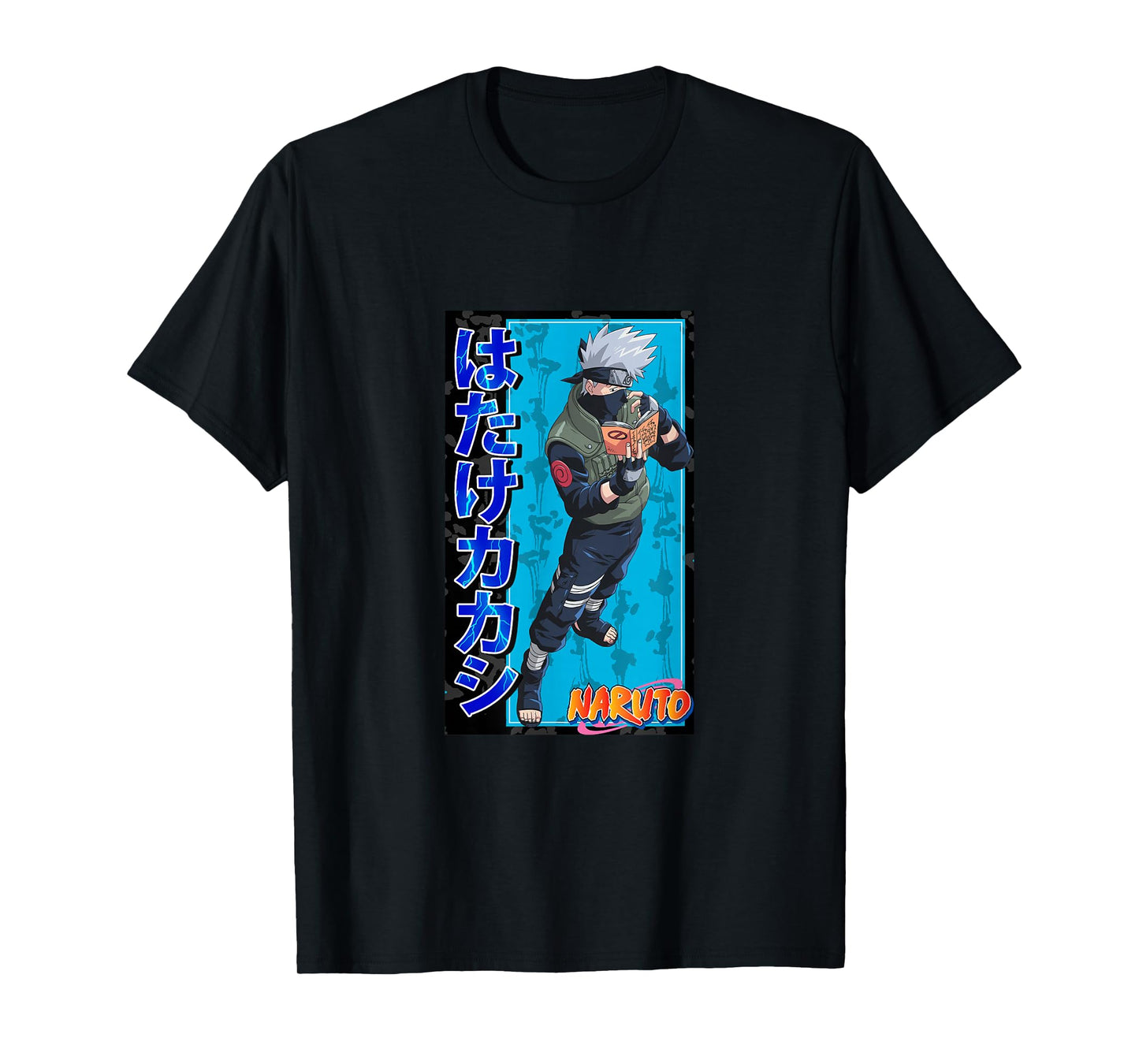Naruto Classic Kakashi Reading A Book T-Shirt