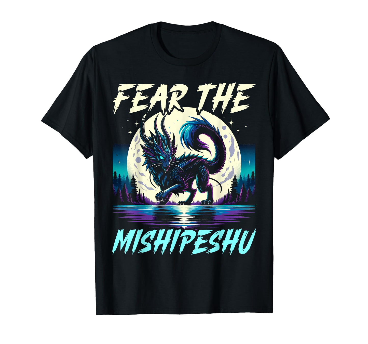 Mishipeshu Mythical Creature Cryptozoology Cryptid T-Shirt