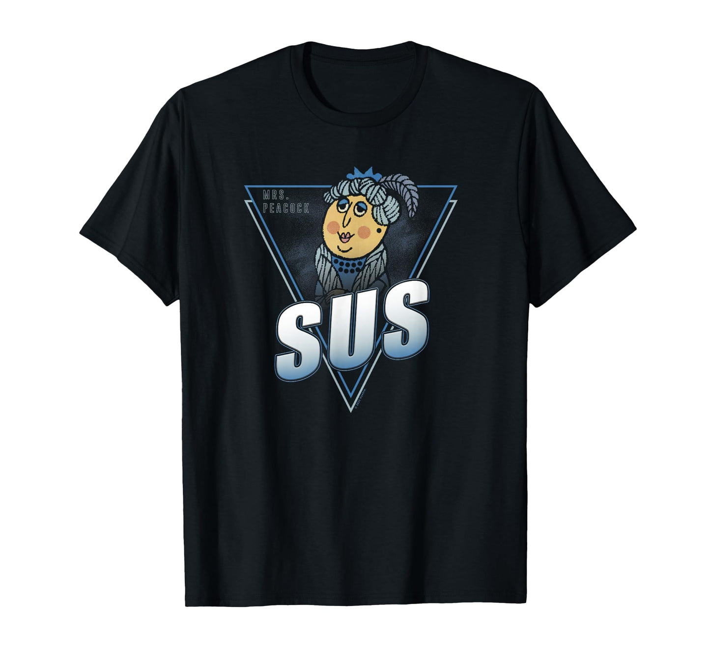 Clue Mrs. Peacock SUS Poster T-Shirt