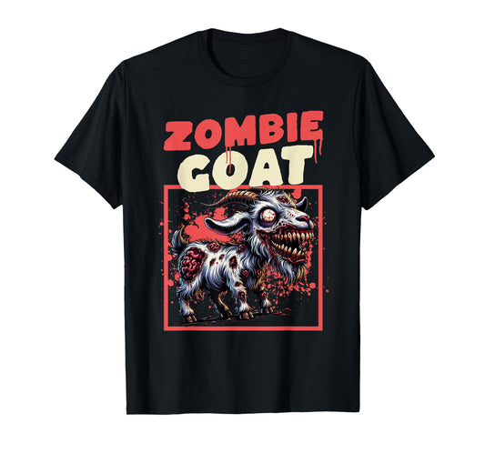 Zombie Goat funny T-Shirt