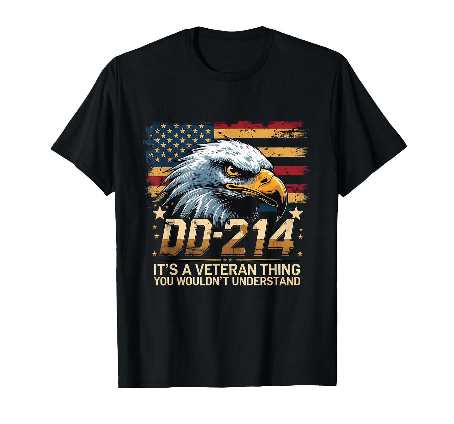 Proud Eagle Patriotic It’s A Veteran Thing T-Shirt