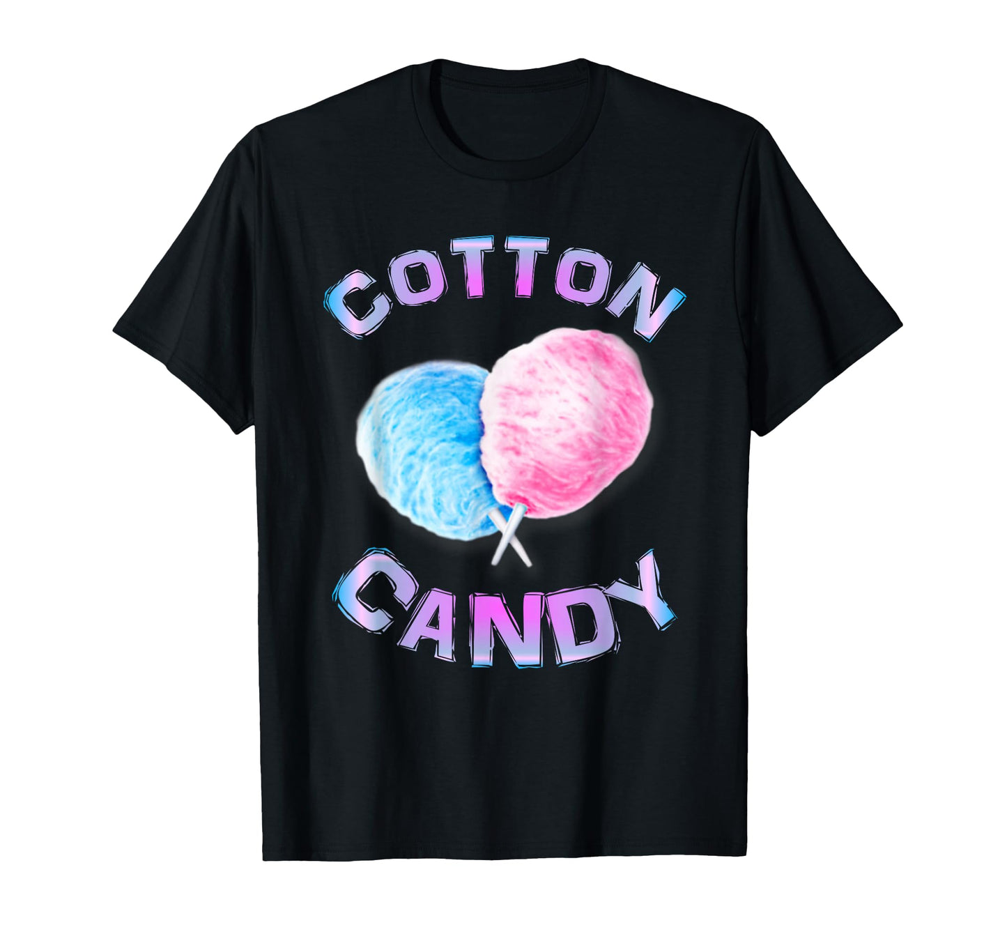 Cotton Candy Sticks Cones Floss Sweet Tooth Candy Fun Gifts T-Shirt