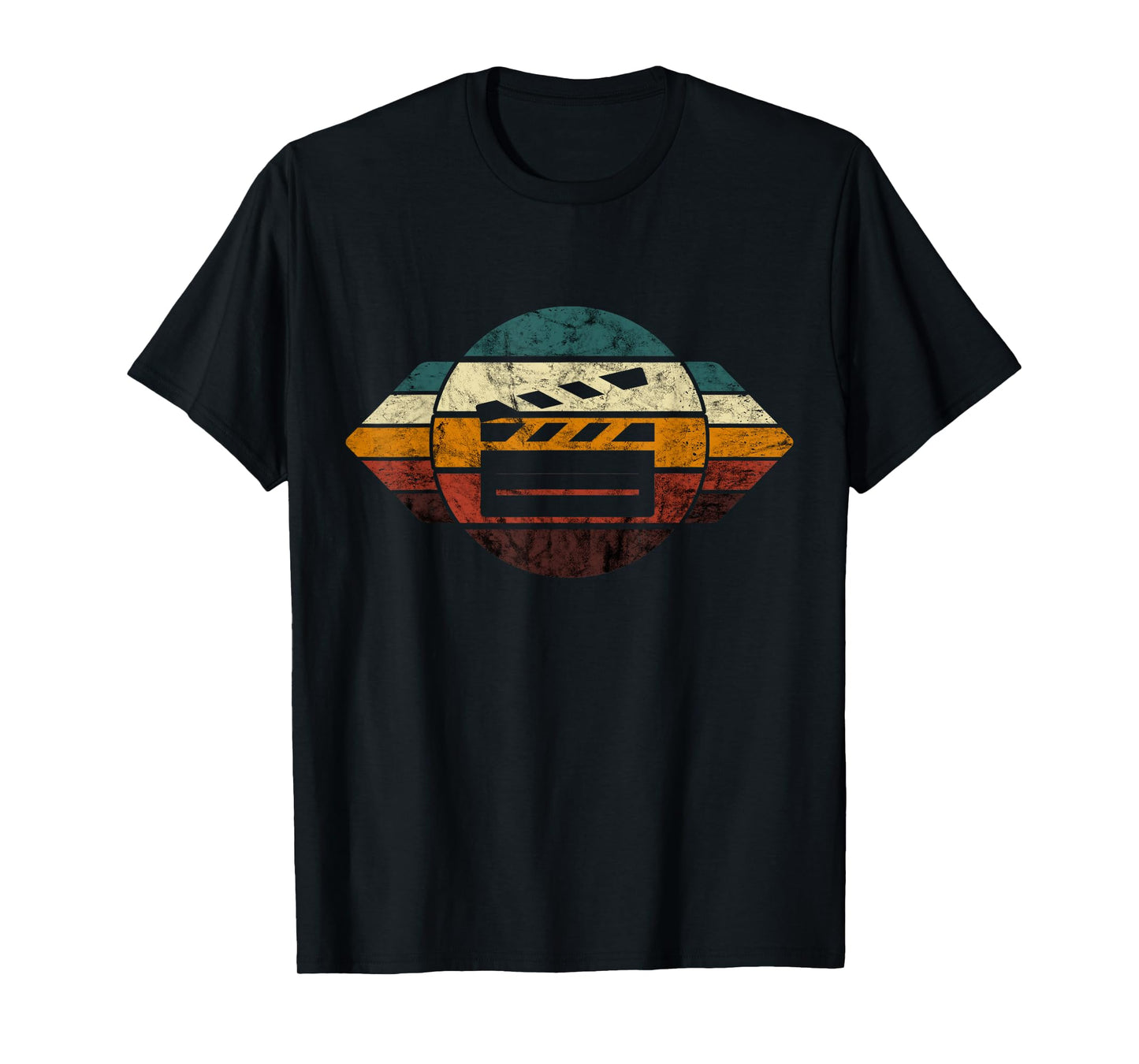 Filmmaker Clapboard Filmmaking Retro Cinematography Vintage T-Shirt