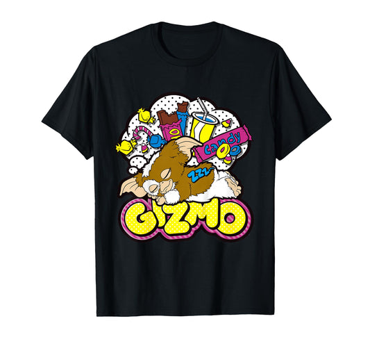 Kids Gremlins Gizmo Candy Pop Art T-Shirt