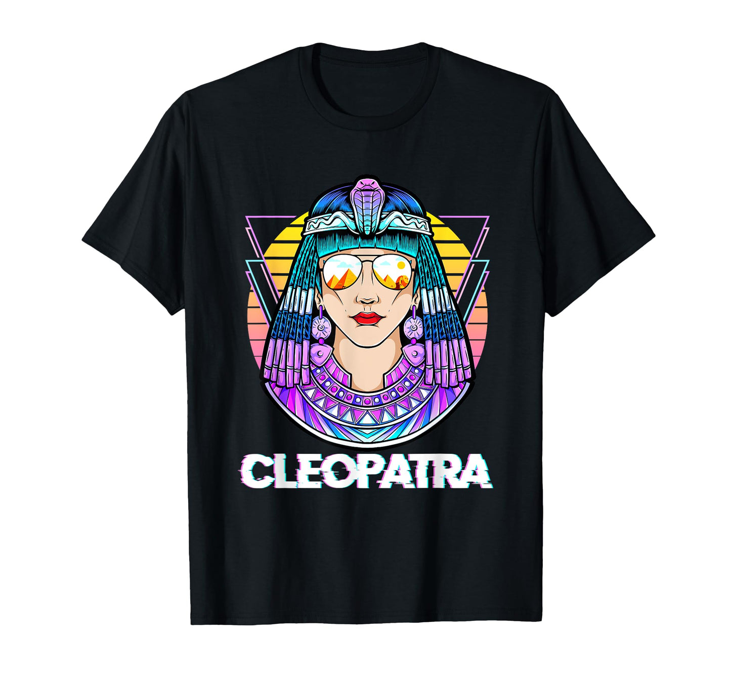 Cleopatra Ancient Egyptian Mythology Egypt God Retro Vintage T-Shirt