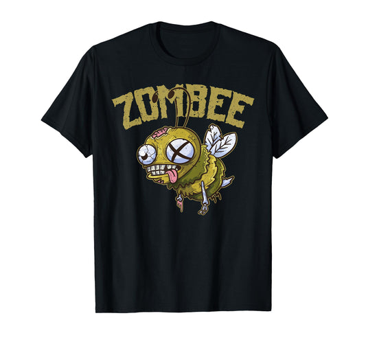 Zombies Flight of the Living Dead Honey Bee Zombee T-Shirt