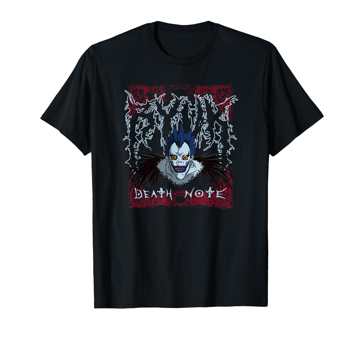 Death Note Heavy Metal Shinigami Ryuk Anime T-Shirt