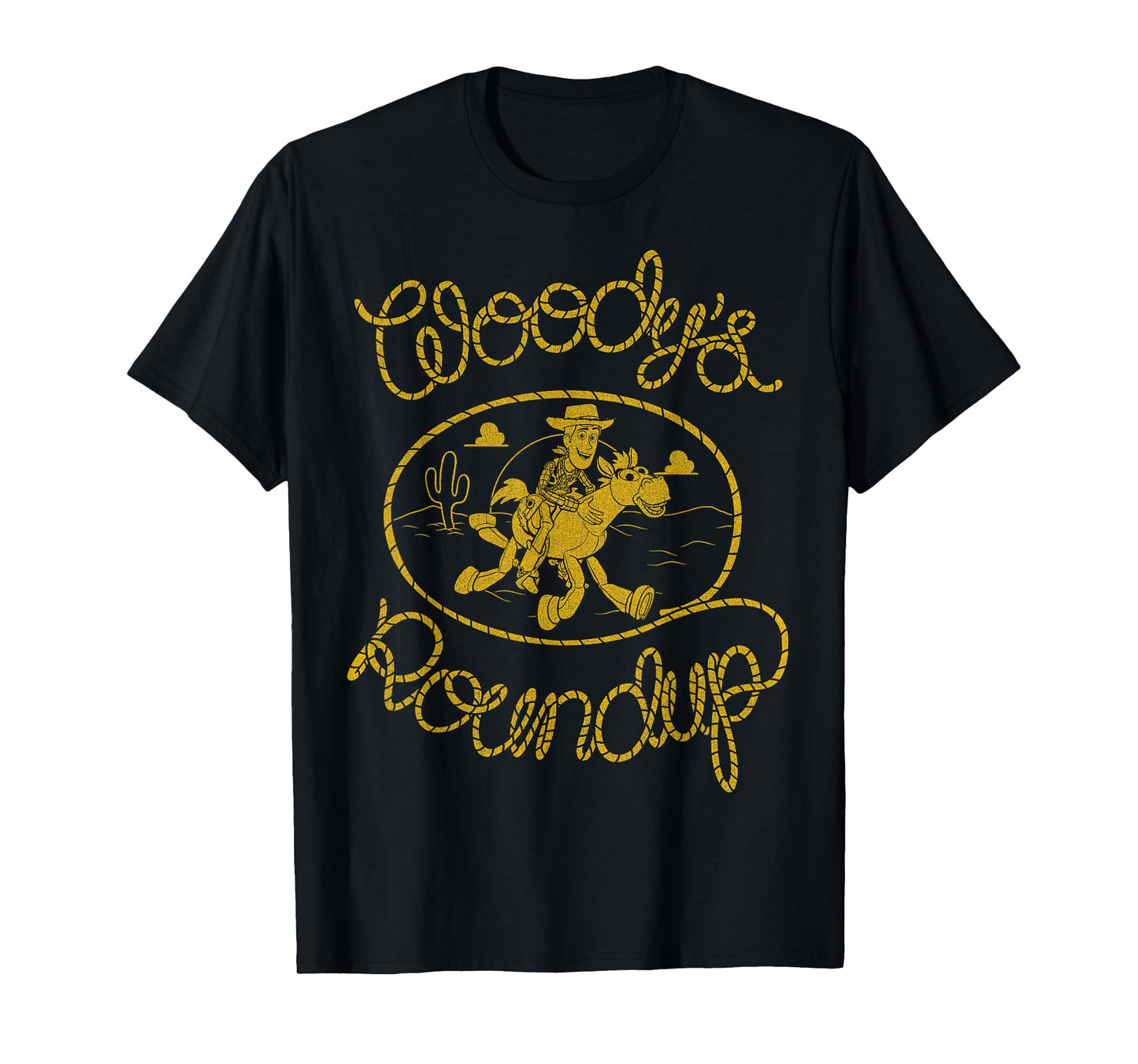 Disney Pixar Toy Story Woody's Round Up Graphic T-Shirt T-Shirt