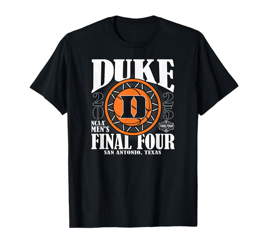 Duke Blue Devils Final Four 2025 Men's Basketball Dunk Royal T-Shirt