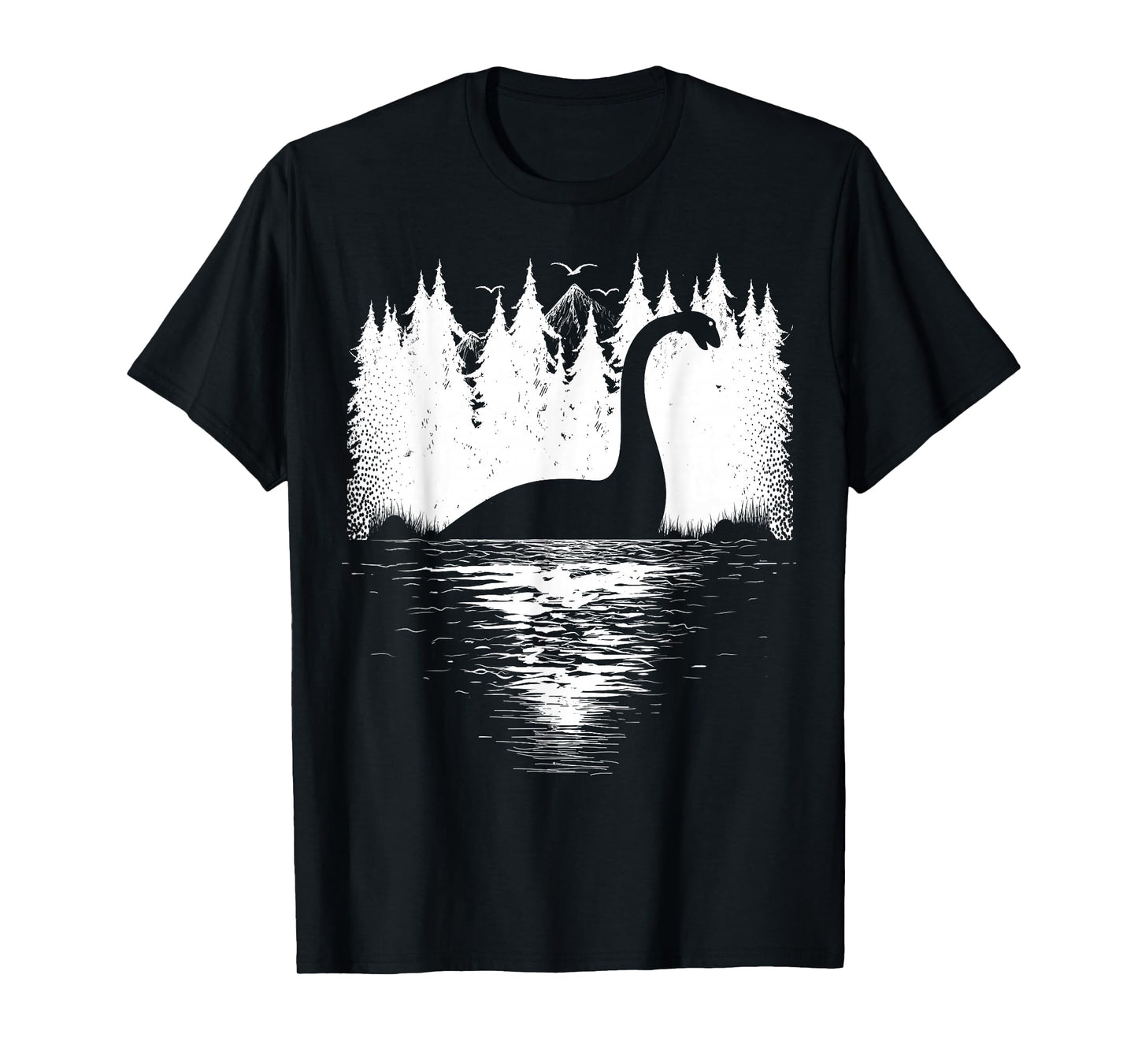Loch Ness Monster Kids Youth Women | Scotland Cryptid Nessie T-Shirt