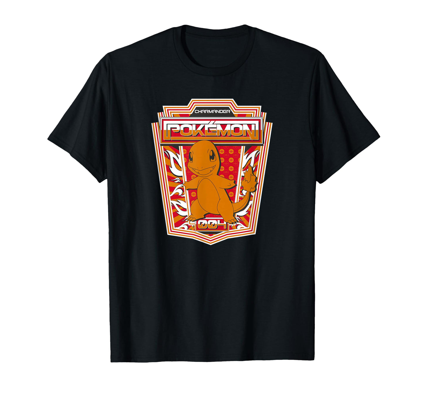 Pokémon Charmander 004 Color Pop Badge T-Shirt