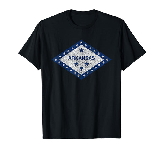 Arkansas Flag The Natural State Little Rock T-Shirt