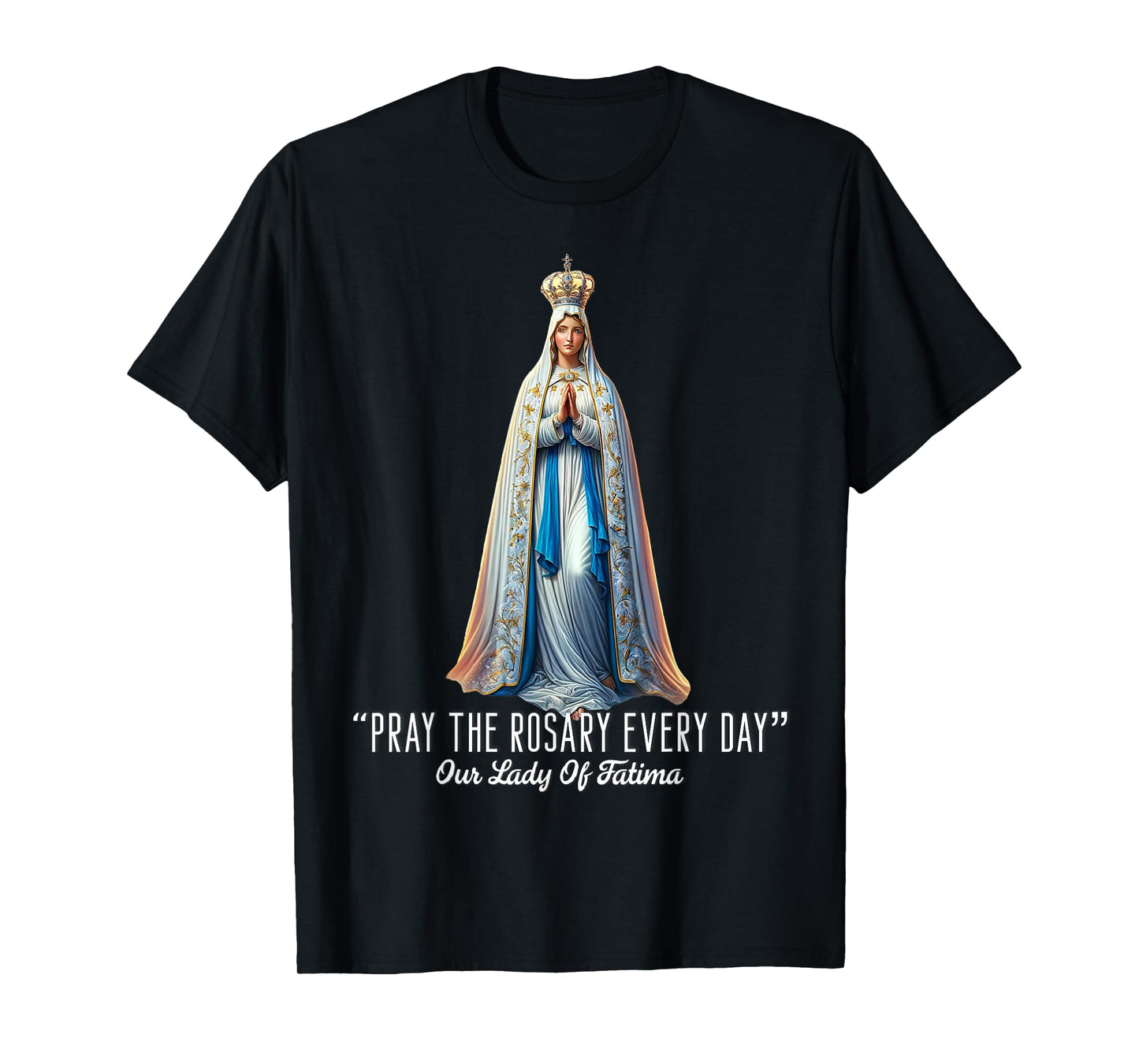 Our Lady of Fatima Marian Catholic T-Shirt