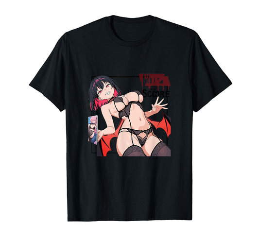 Waifu Sexy Anime Girl Vampire Japanese Style T-Shirt
