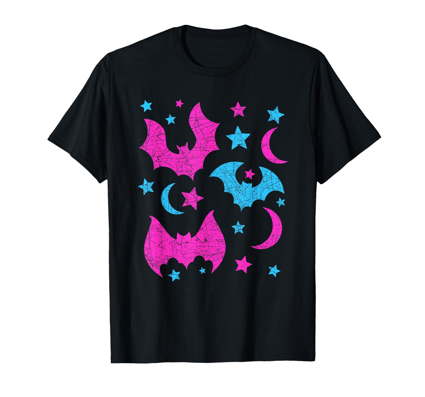 Cute Animal Lover Halloween Women Girls Kids Gift Idea Bat T-Shirt