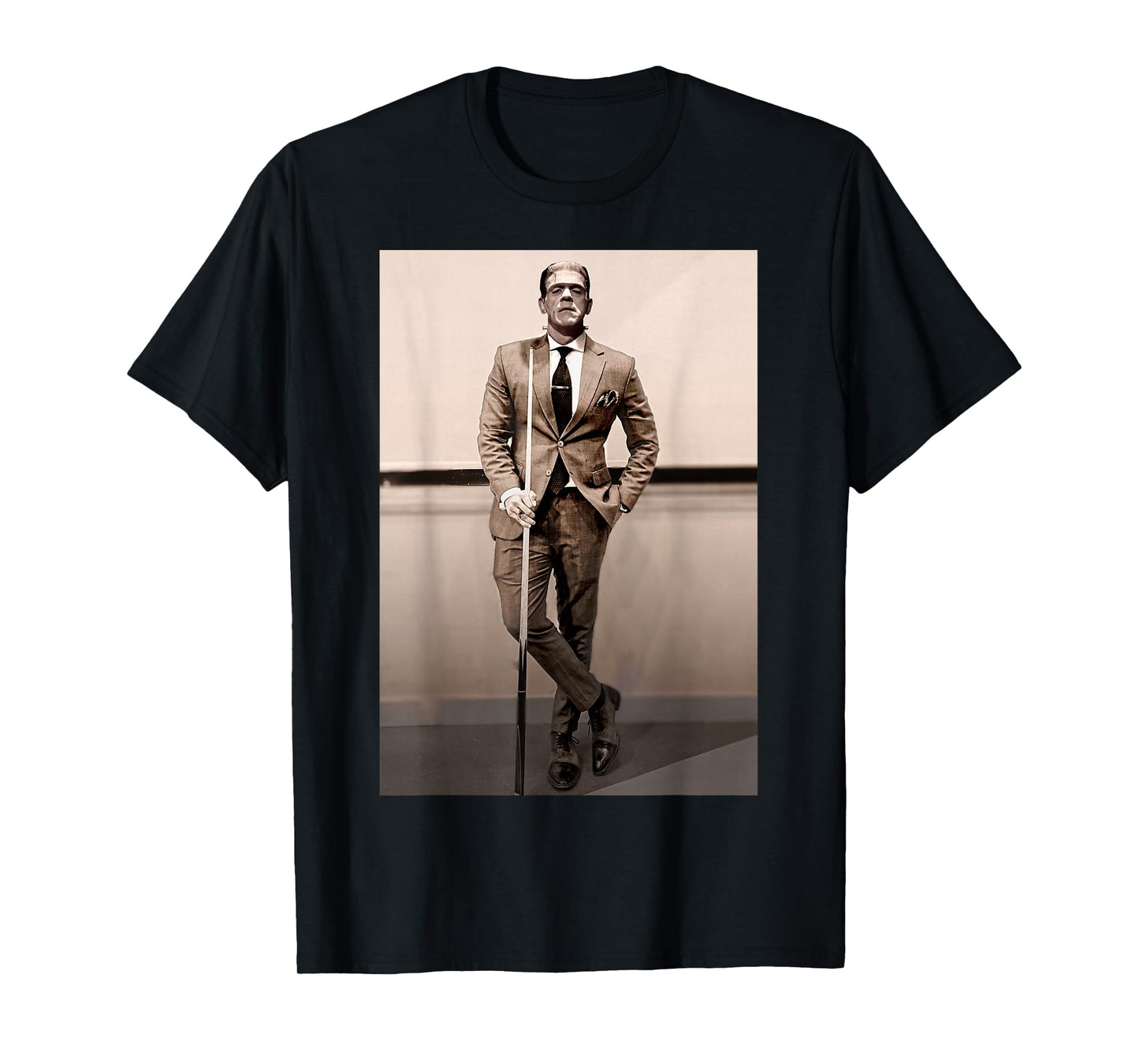 Frankenstein Dapper Frankenstein Monster In Suit Halloween T-Shirt