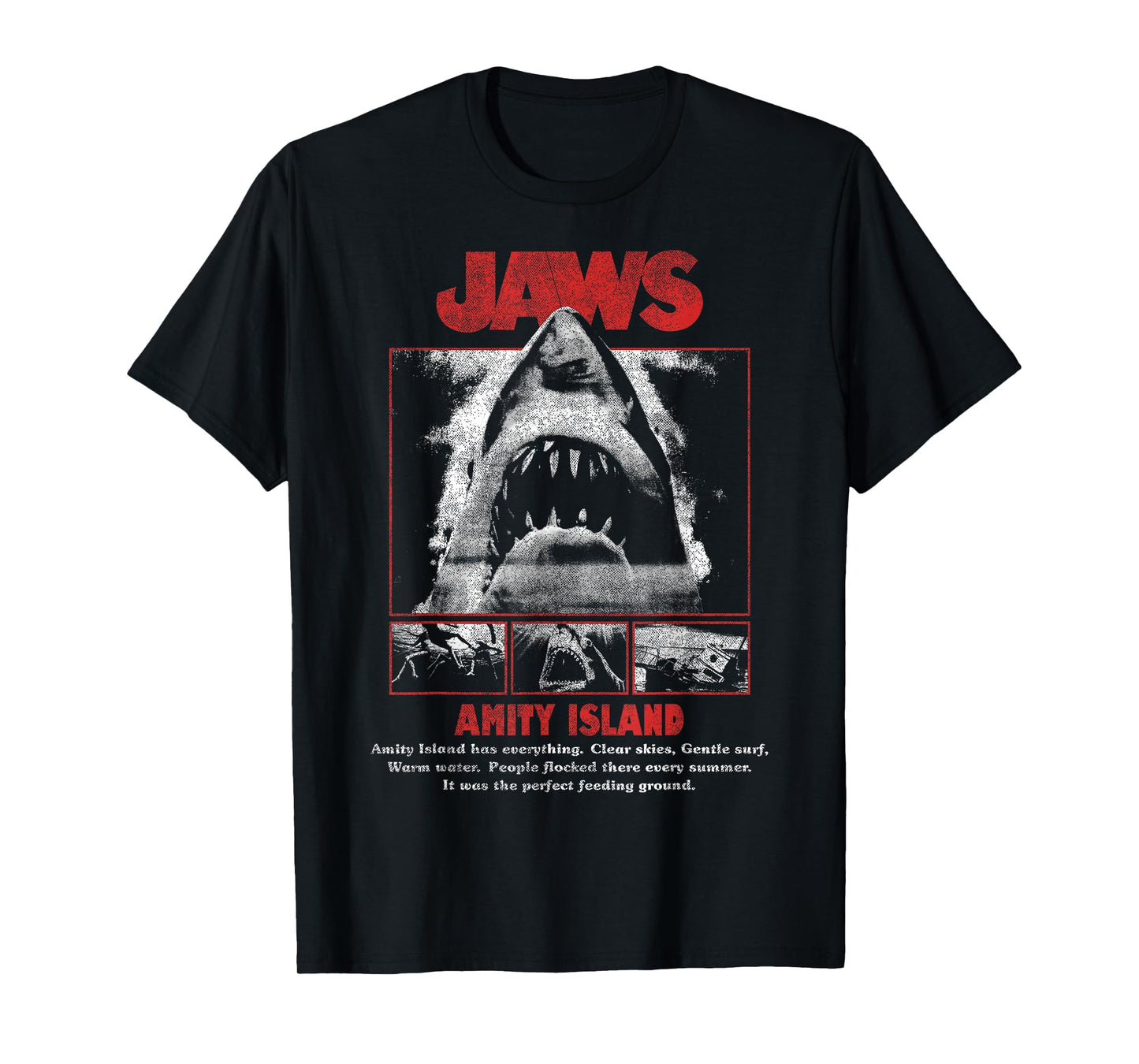 Jaws Movie Pop Poster T-Shirt