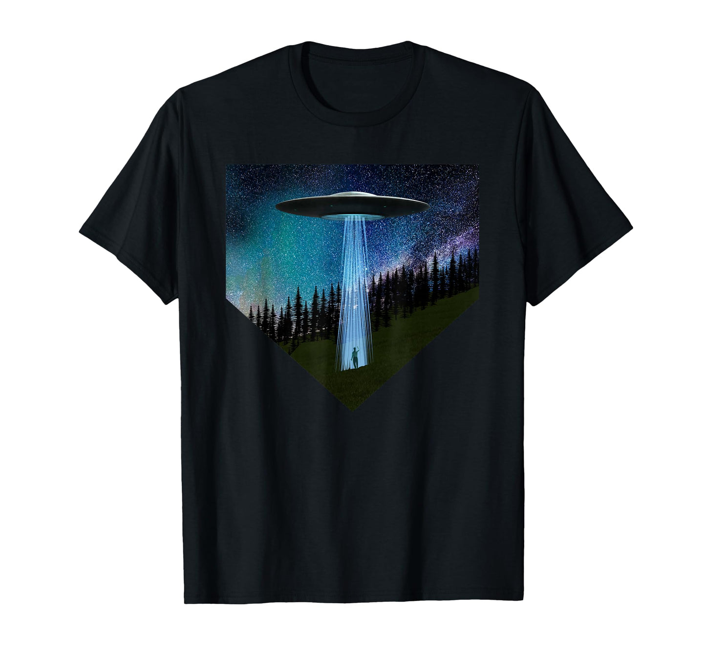Flying Saucers Ufos Abductions Alien Conspiracies T-Shirt