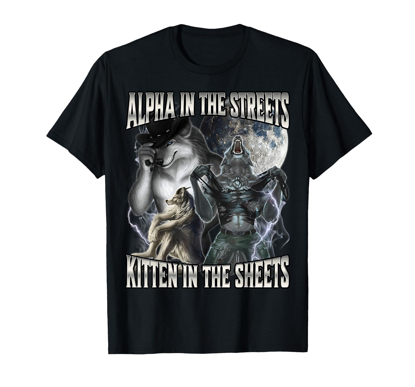 Alpha In The Streets Kitten In The Sheets T-Shirt