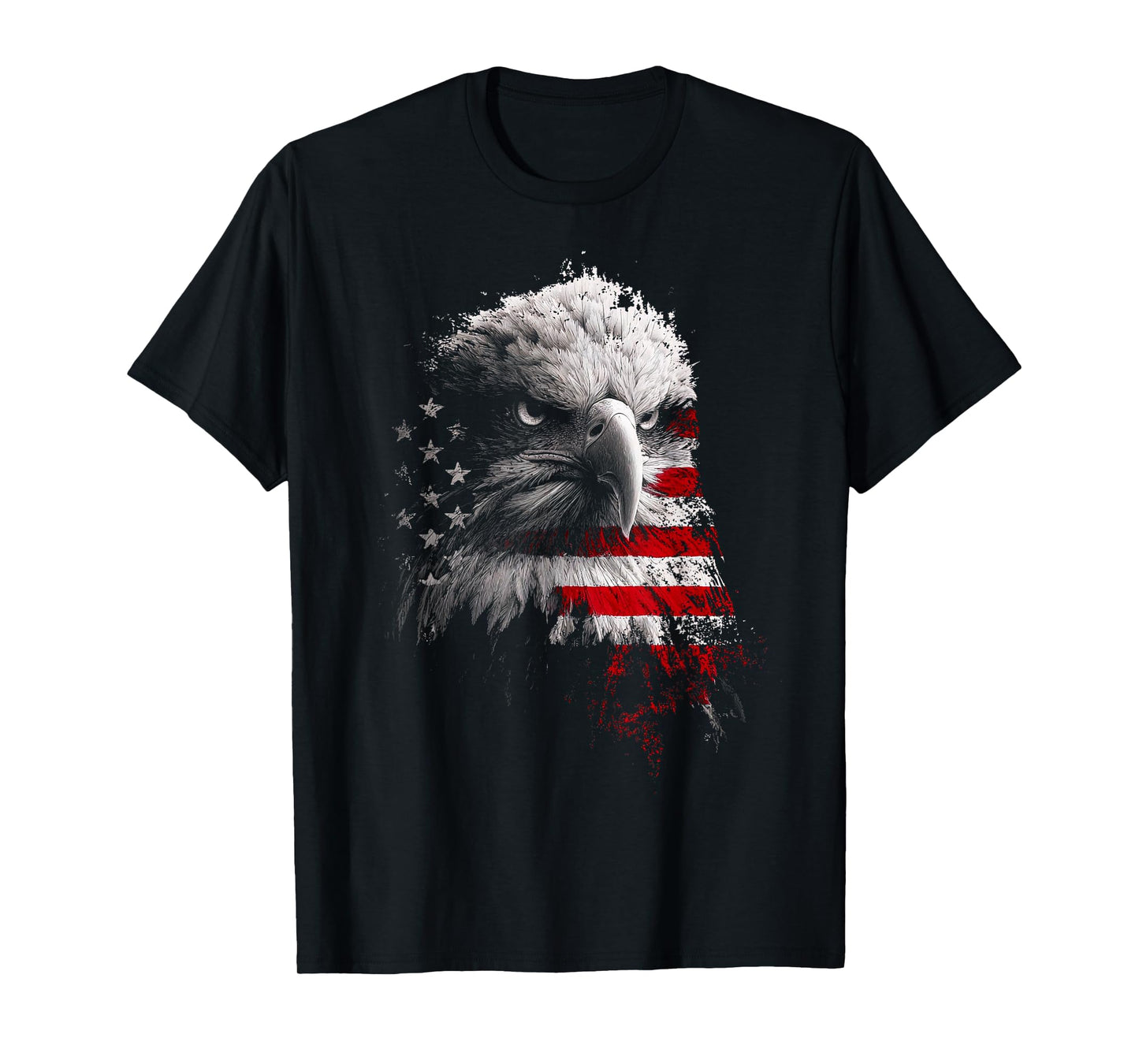 Patriotic USA Flag Fighter Jets Eagle Boys 4th July T-Shirt