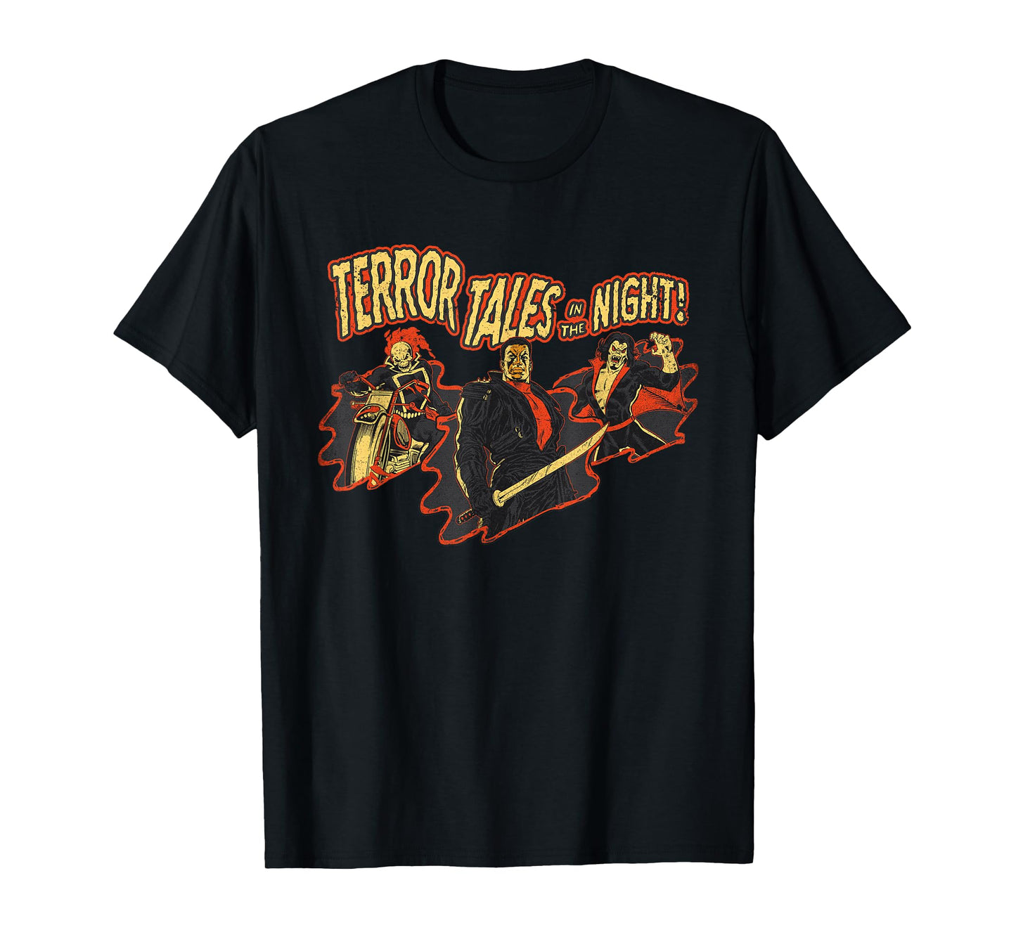 Marvel Blade Ghost Rider & Morbius Terror Tales in the Night T-Shirt