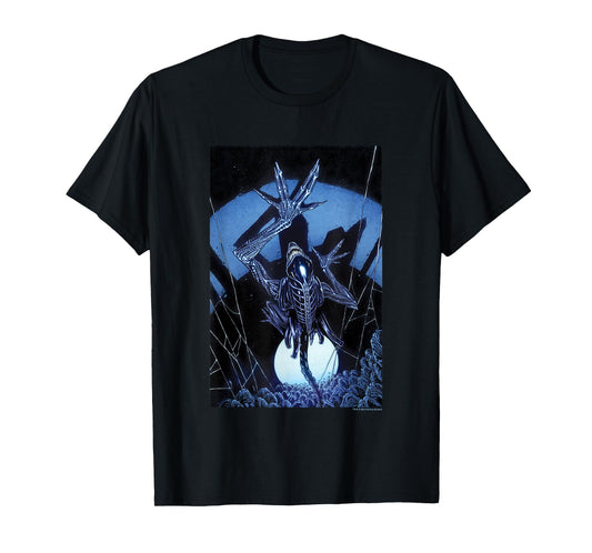 Aliens Iconic Dangerous Xenomorph Web Eggs Big Chest Poster T-Shirt