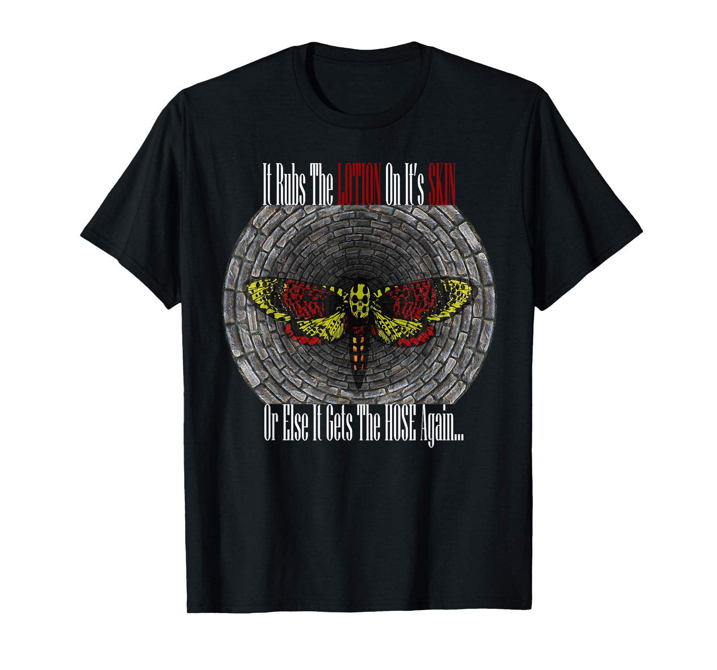 Buffalo-Bill Body Lotion Silence Lambs 355 Horror Funny T-Shirt