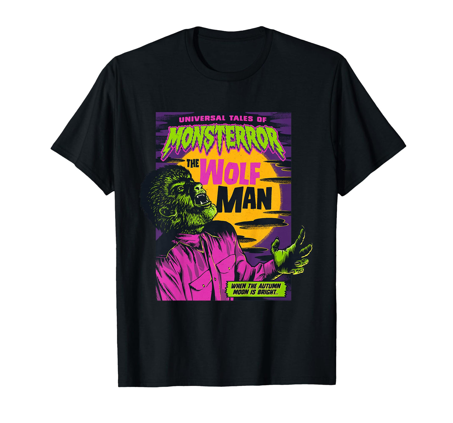 Kids Universal Tales of Monsterror The Wolf Man T-Shirt