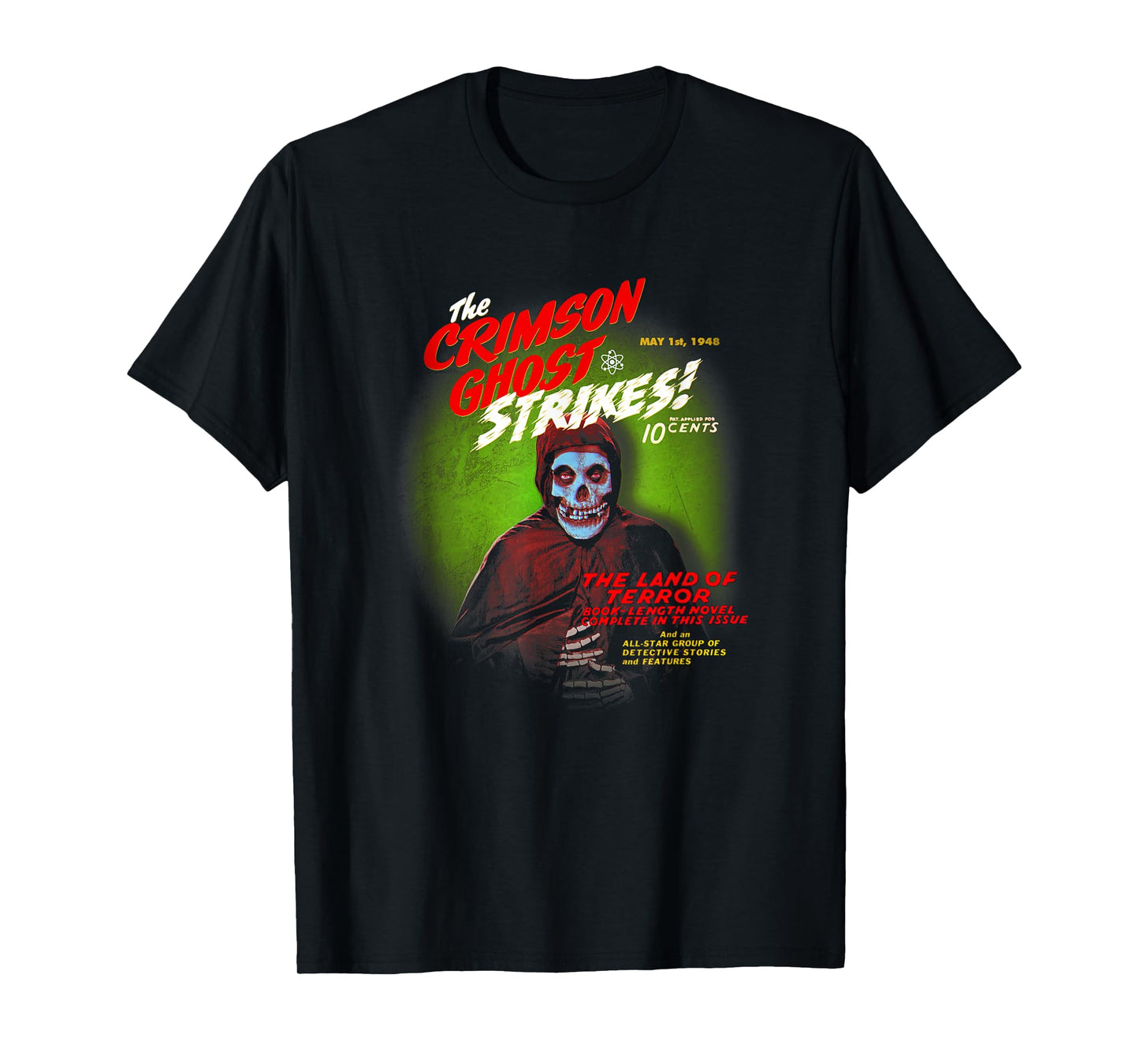 The Crimson Ghost Strikes! T-Shirt