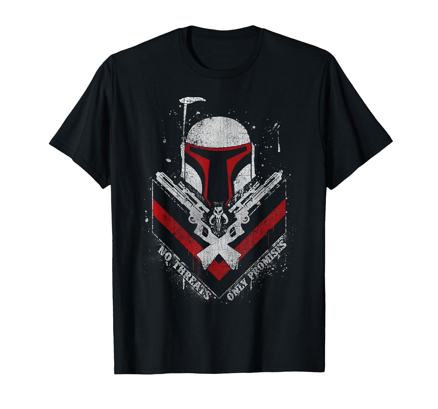 Star Wars Boba Fett No Threats Only Promises T-Shirt