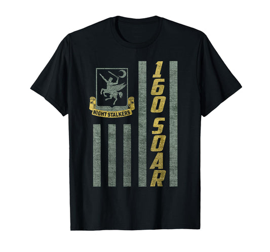 160th SOAR Special Force Airborne US Night Stalkers Army T-Shirt