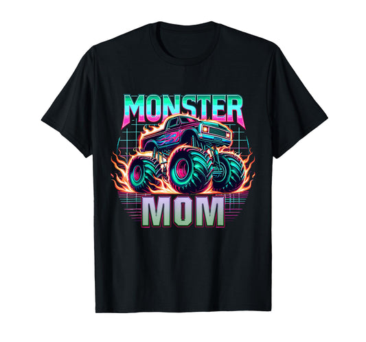 Monster Truck Mom Monster Truck Are My Jam Truck Lovers T-Shirt