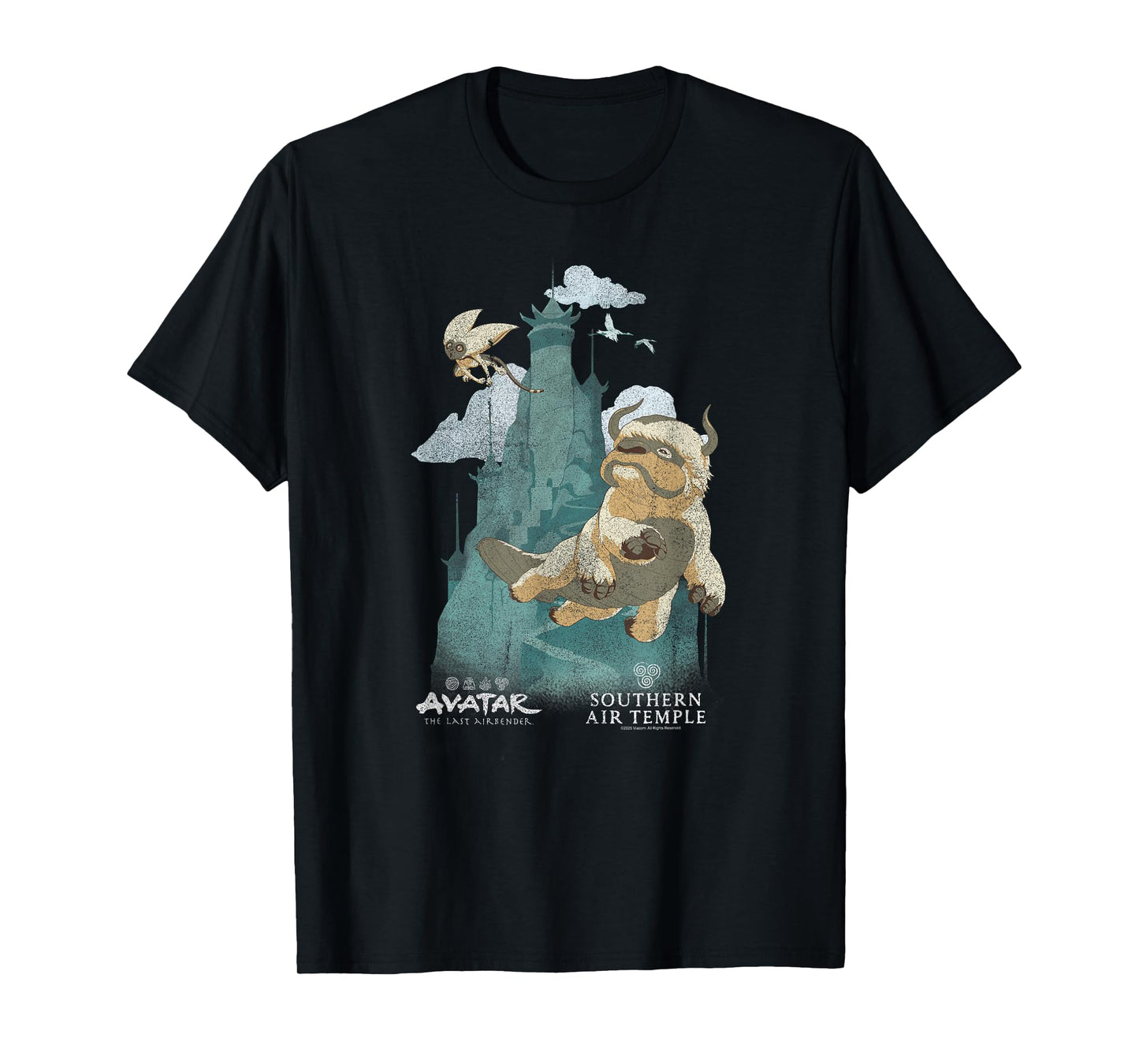 Avatar: The Last Airbender Northern Air Temple Flying Bison T-Shirt