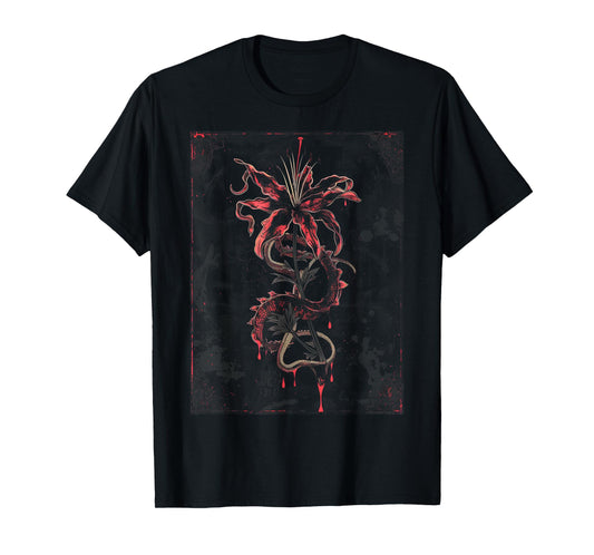 Anime Goth Japanese Dragon T-Shirt