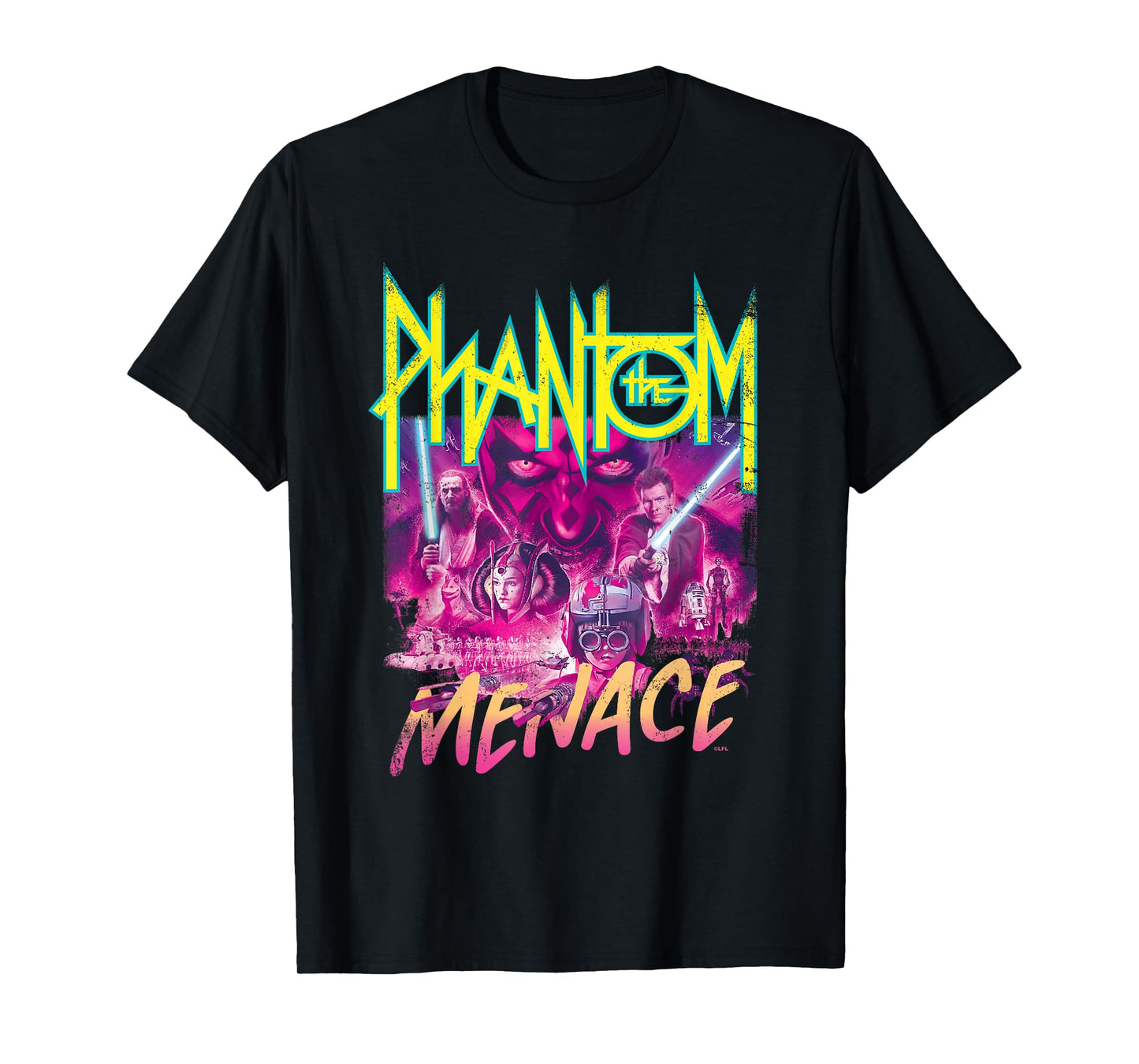 Star Wars: The Phantom Menace Band T-Shirt