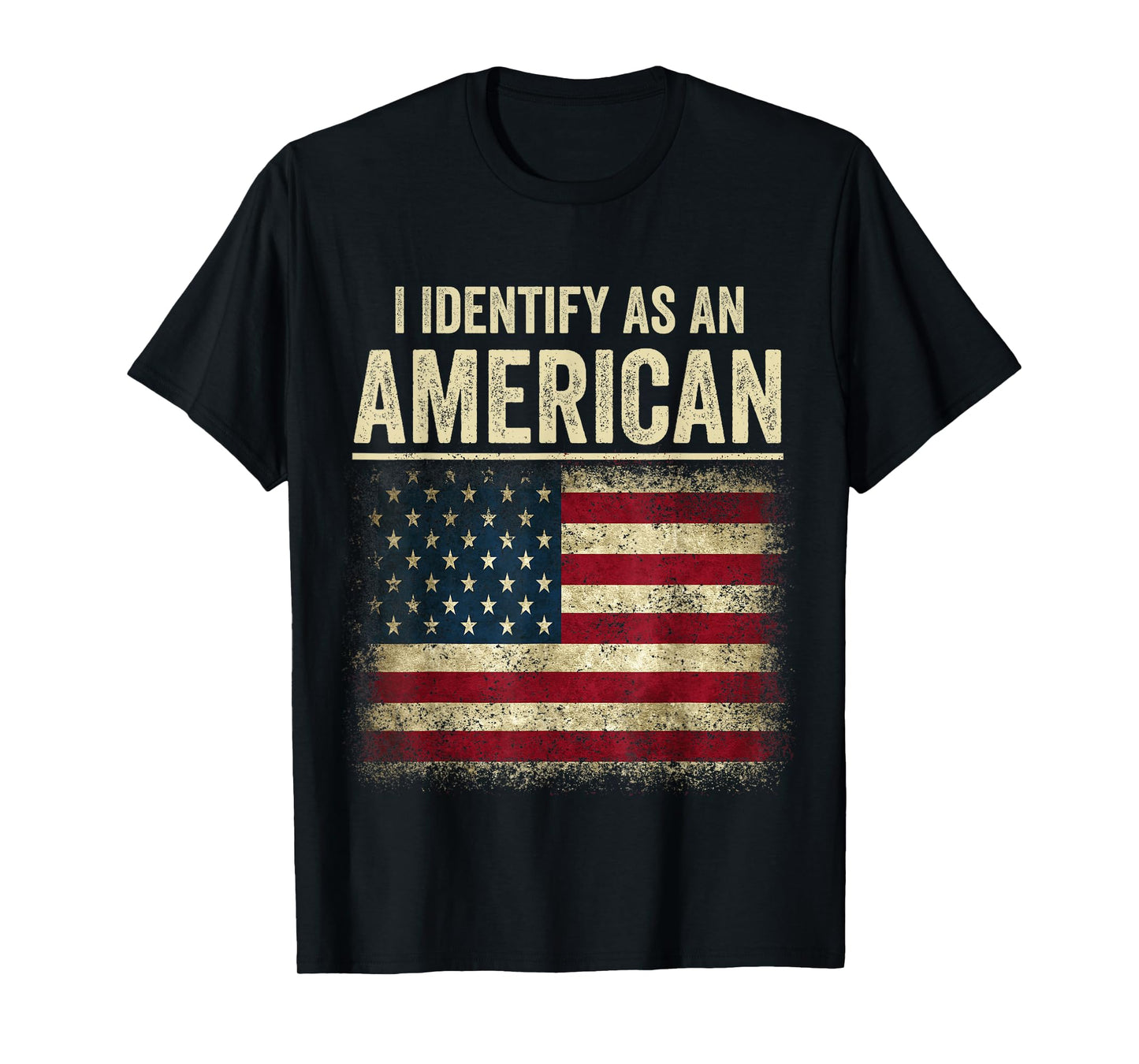i Identify As An American Flag T-Shirt