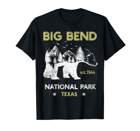 Big Bend Texas US National Park Camping Hiking Vacation Tee T-Shirt