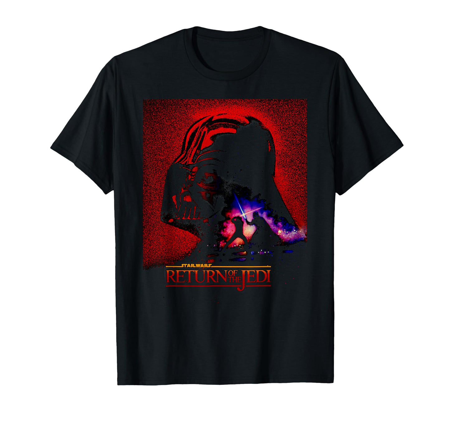 Star Wars Return Of The Jedi Darth Vader Dark Poster T-Shirt