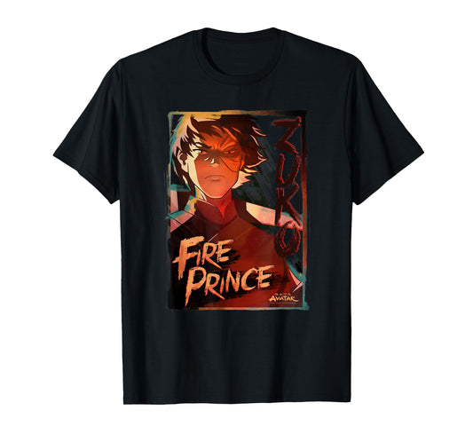 Avatar: The Last Airbender Zuko Fire Prince Portrait T-Shirt