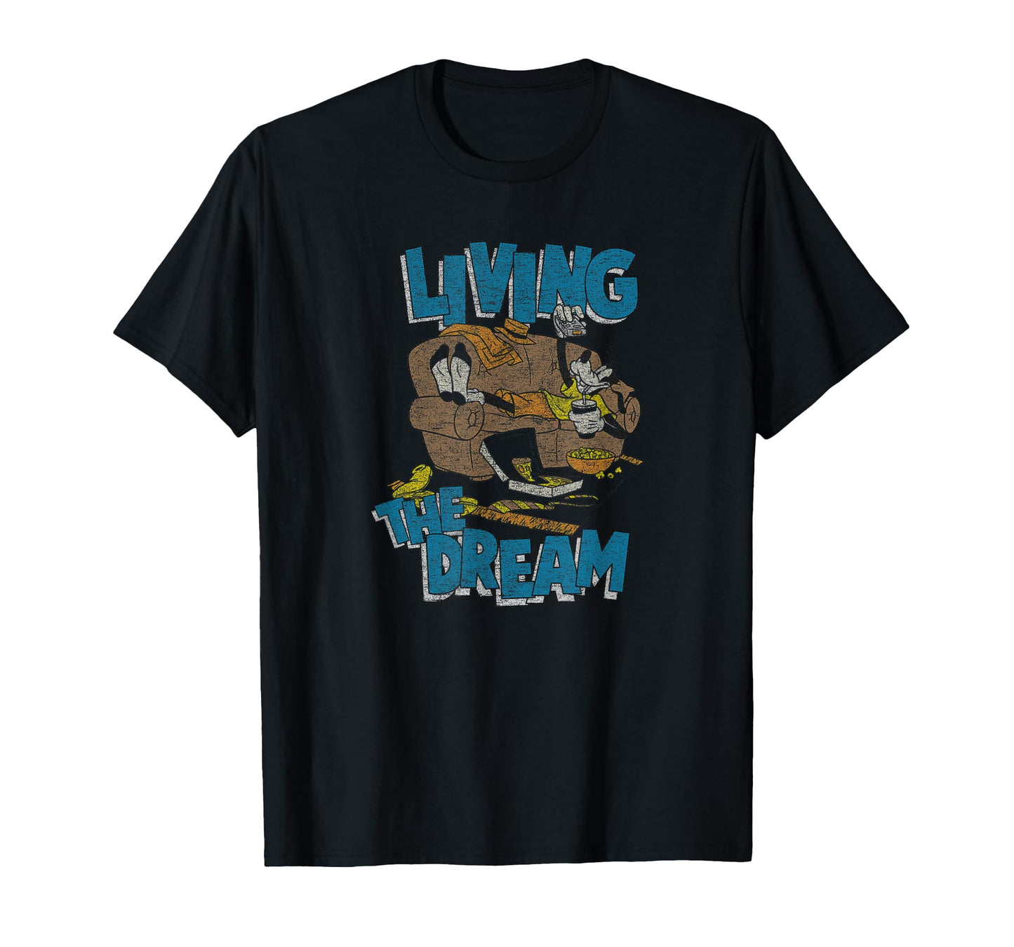 Disney - Goofy Living The Dream T-Shirt