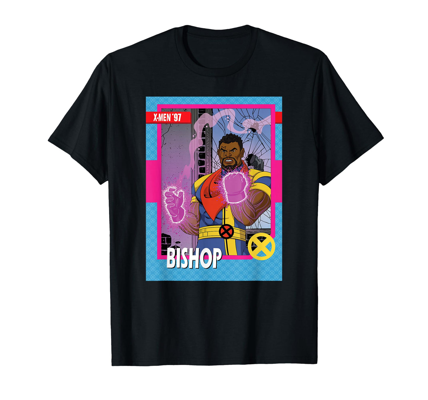 Marvel Studios X-Men ’97 Bishop Retro Trading Card T-Shirt