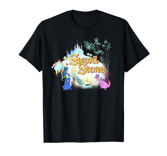 Disney The Sword in The Stone Retro T-Shirt