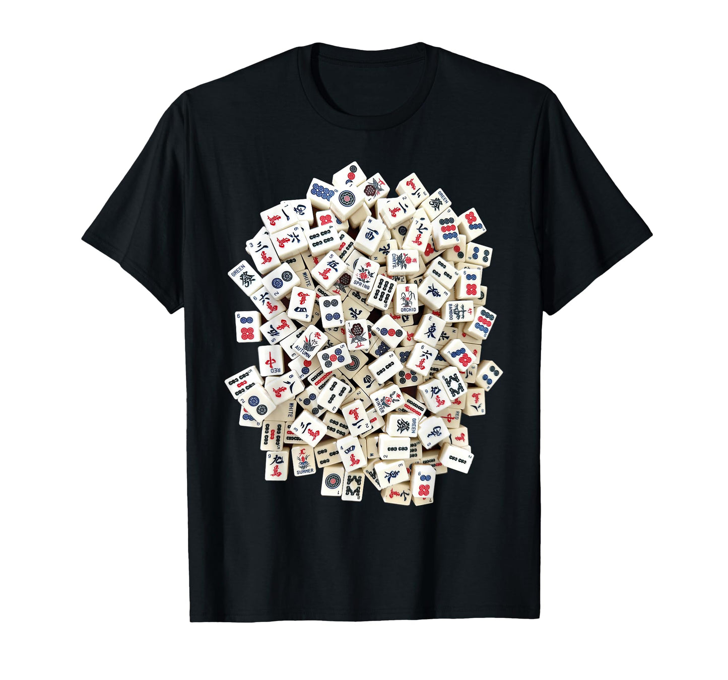 Mah Jong Tiles, Mah Jongg, Mahjong Game Tiles T-Shirt