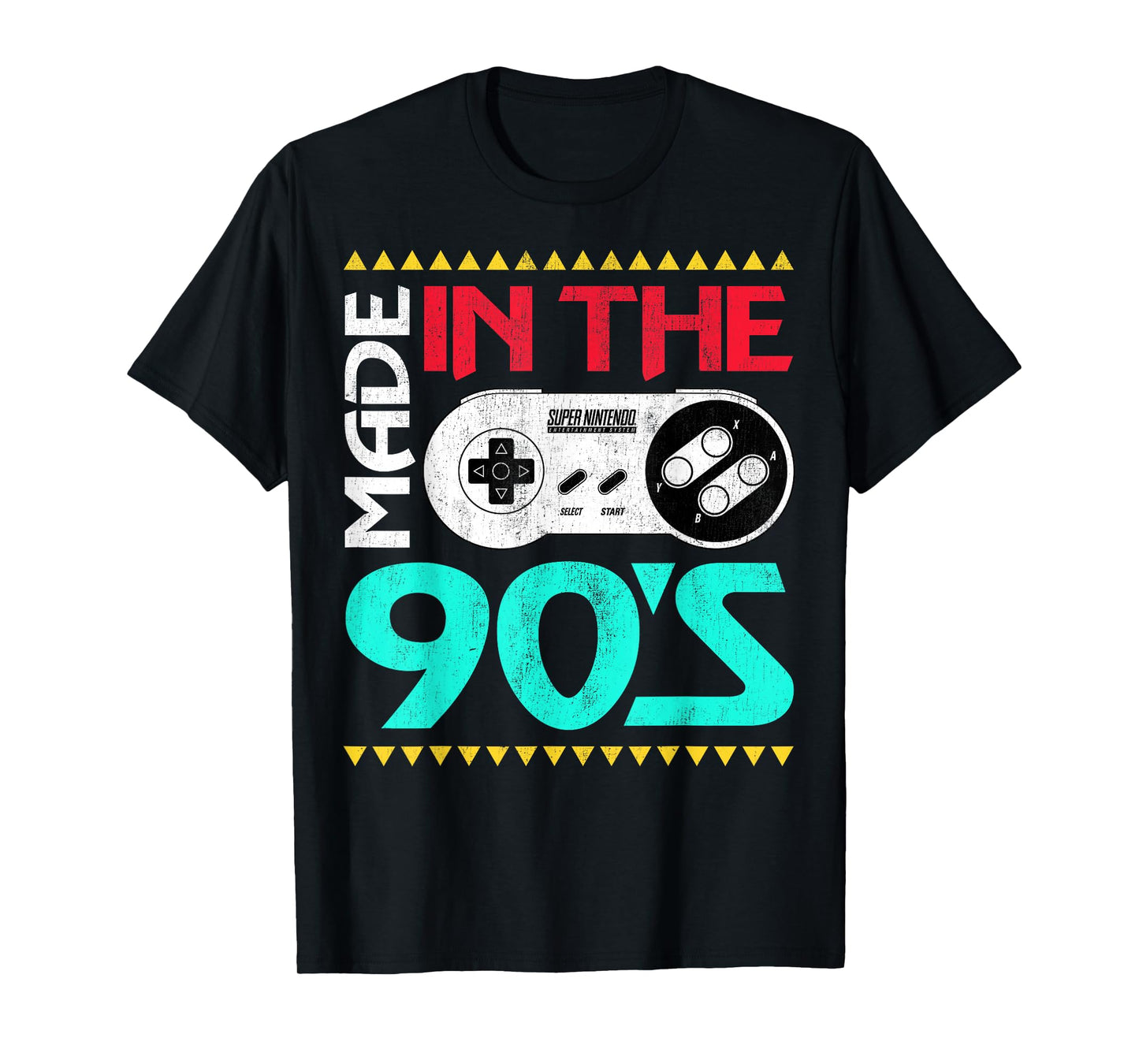 Nintendo SNES Controller Made In The 90's Graphic T-Shirt T-Shirt